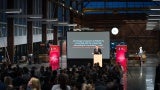 Presentation from podium 
