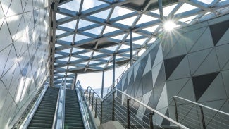 Exit of the underground passage