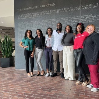 HBCU students at AIA HQ