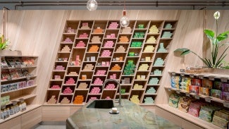 bright display wall