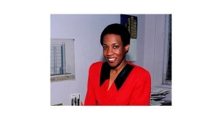 Roberta Washington red shirt