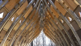 Fab Tree Hab prototype by Terreform ONE in New Windsor, New York